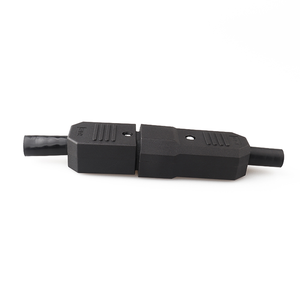Conector de Corriente CA <span class=keywords><strong>LANZ</strong></span> IEC 60320 C13 C14 C15 C19 C20, Macho y Hembra, Negro, 10A 250V, Estándar Estadounidense - Product Image 6