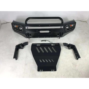 4x4 внедорожный стальной бампер с тяговыми пластинами NP300 передний бампер 4x4 для Nissan Navara NP300 передние бамперы - Product Image 3