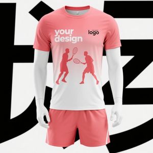 ชุดกีฬาผ้าโพลีเอสเตอร์สำหรับเด็กผู้ชายชุดออกกำลังกายแห้งเร็วชุด Collection-2PCS ฤดูร้อน100% - Product Image 6