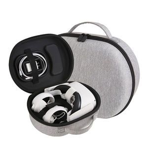 Venta caliente 3D Box VR Auriculares Travel Protector Carrier Organizer Cases Logo Custom Shockproof Hard Shell EVA Case - Product Image 1