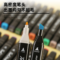 Lot de Marqueurs à Double Pointe à Encre Alcoolisée, 12-262 Couleurs, Variété Riche pour Artistes et Créateurs, Prix Usine