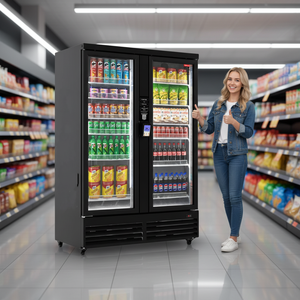 Distributore Automatico AI a Doppia Porta di Grande Capacità con Pagamento Tramite Carta di Credito e Monitoraggio Remoto per Centri Commerciali e Vendita al Dettaglio Senza Personale di <span class=keywords><strong>Snack</strong></span> - Product Image 1