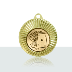 Set Medaglie Poker 140 oro-argento-bronzo - Product Image 3