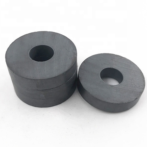 Aimant <span class=keywords><strong>en</strong></span> <span class=keywords><strong>ferrite</strong></span> de haute qualité OD18*ID12*T3 pour magnétron de four à micro-ondes - Product Image 3
