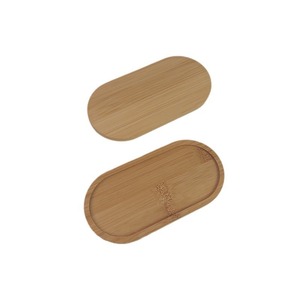 Bamboo <b>tray</b>, simple and stylish for home use, perfect for living room <b>tea</b>, bread, snacks, fruits, and decorative items. - Product Image 1
