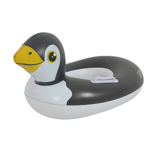 Penguin Inflatable Swimming <b>Ring</b> 46x63cm With Handles For Children Age 2-4 Years PVC <b>Cartoon</b> Design - Product Image 4