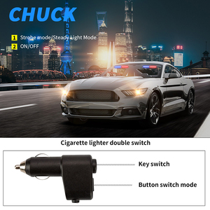 24 luces <span class=keywords><strong>LED</strong></span> de advertencia <span class=keywords><strong>para</strong></span> <span class=keywords><strong>parabrisas</strong></span>, barra de luces intermitente <span class=keywords><strong>para</strong></span> coche, luces estroboscópicas Viper, <span class=keywords><strong>balizas</strong></span> <span class=keywords><strong>para</strong></span> camiones, lámpara de señal de emergencia, ventosa DC 12V - Product Image 5