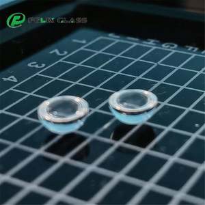 FELIX en quartz de silice fondue, demi-sphère, lentille en forme de demi-sphère, diamètres 1mm 2mm 3mm 4mm 5mm - Product Image 6