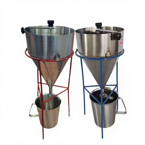 RVS-stroomkegelapparaat voor onderzoek naar cementmaterialen en testen van vloeibaarheid in universiteiten - Product Image 1