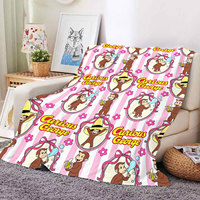 Neue Maßgefertigte Cartoon-Plüschdecke Kawaii Niedliche Fleece-Flanell-Reisedecke für Zuhause Sofa Bett Decken für Kinder und Studenten
