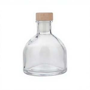 Botella de Vidrio Cuadrada de Base Pesada para Licores, Garrafa Premium con Tapón Hermético para Ginebra, <span class=keywords><strong>Vodka</strong></span> y Embalaje de Regalo, 400ml - Product Image 4