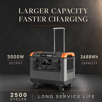 OTHC-T30 Centrale Électrique Portable LiFePO4 Grande Capacité Onduleur à Onde Sinusoïdale Pure UPS MPPT Solaire Charge Rapide Type C Écran LED