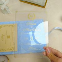 Nouvelles cartes d'invitation de mariage en velours avec estampage à chaud doré, personnalisables, qualité professionnelle supérieure, style européen, Instagram