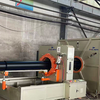 Tuyau droit en HDPE DN90 DN125 DN180 pour la construction