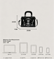 Sac d'uniforme scolaire JK avec décoration en forme de cœur, sac Ita personnalisé style Lolita