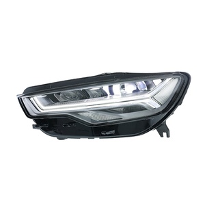 12V para 12-18 A6 C7/PA Modificación del Conjunto de Faros Delanteros, Nuevas Luces LED de Circulación Diurna con Lente Matrix de Alta Gama, Faros LED de 12v - Product Image 3