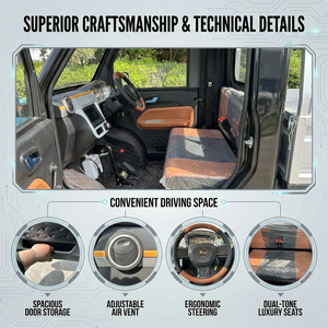 Mini Pickup Elettrico Conforme EEC <span class=keywords><strong>a</strong></span> Quattro Ruote, 45 km/<span class=keywords><strong>h</strong></span>, per Trasporto Agricolo - Sconto Speciale - Product Image 6