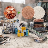 Système de recyclage de circuits imprimés avancé pour le broyage, la séparation et l'extraction à haut rendement de l'or et du cuivre des cartes PCB usagées