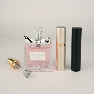 <span class=keywords><strong>Furio</strong></span> aluminio glaseado elegante Noble portátil 5ml 8ml FONDO DE VIAJE Underfill Mini botella de Perfume en aerosol - Product Image 4