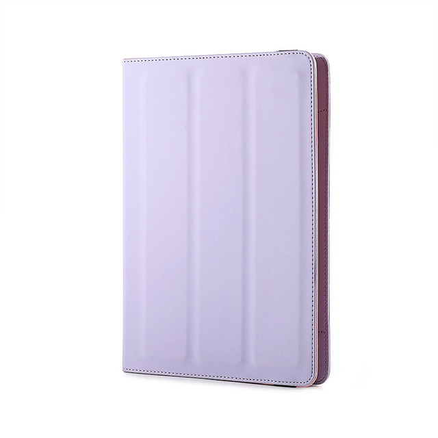 YUBO LEATHER 2024 Top Seller Leather Folio Tablet Case for iPad 7 inch 8 Inch Light Purple
