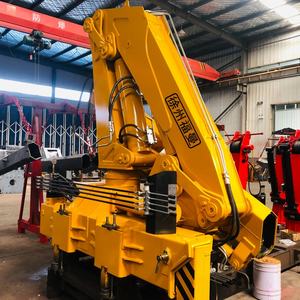 รถเครนติดรถบรรทุกแบบแขนยืดหดได้ 10 ตัน ราคาถูกจากโรงงานจีน - Product Image 4