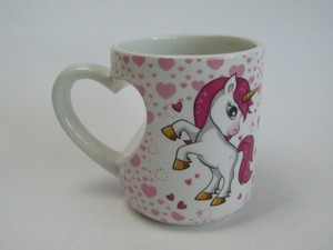 Usine en gros 13.5oz tasse en céramique or poignée en forme de coeur Logo personnalisé tasse à expresso avec <span class=keywords><strong>alpaga</strong></span> licorne Animal pour - Product Image 6