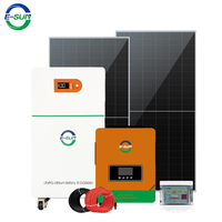Système de stockage d'énergie solaire 15 kWh pour consommation autonome et réduction des pics de consommation, puissance de 6,2 kW à 10,2 kW, idéal pour les petites entreprises et l'utilisation commerciale