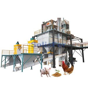 10 T/H Animal Farm Chicken Pellet Feed Production Making Line Personalizado Aves de Corral Ganado Feed Pellet Plant Price - Product Image 1