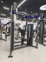 Máquina de Remo Iso-lateral con Pesas de Acero para Entrenamiento de Espalda, Equipo de Gimnasio Unisex ROSEN Fitness, Gran Venta