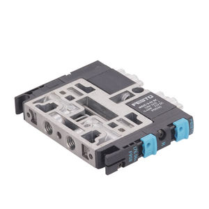 Plaque de terminaison 10 mm à double solénoïde 5/2 voies à double bobine CPV10-M1H-5LS-M7, noyau CPV10 161415 - Product Image 4