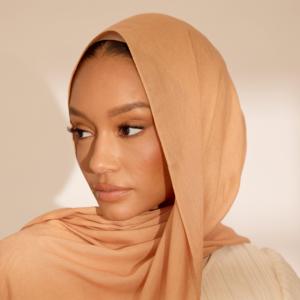 180x70cm Elegant Modal Muslim Headscarf Spring Wear Customizable Lightweight Islamic Ladies Modest Breathable - Product Image 2