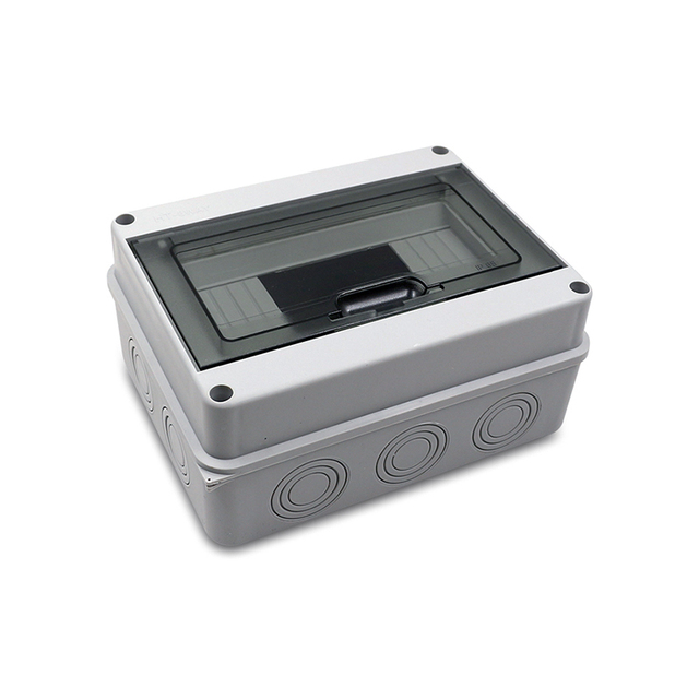 Solar System AC/DC MCB Power Distribution Box 8 Way Waterproof IP65 Outdoor Indoor Circuit Breaker Box