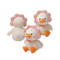 Peluches personnalisées en forme de canard, jouets en peluche doux et moelleux, canard en peluche jaune avec t-shirt de différentes couleurs