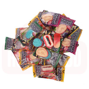 Holeywood 3D gommeux Halloween blague mixte bonbons Halal aromatisés aux fruits 342g boîte oreille doigt <span class=keywords><strong>bouche</strong></span> cerveau goût sucré <span class=keywords><strong>sucre</strong></span> bonbons - Product Image 4