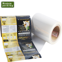 Shampooing de haute qualité d'emballage de papier d'aluminium de sachet stratifié rouleau film/poche de shampooing, prix du rouleau de papier d'aluminium