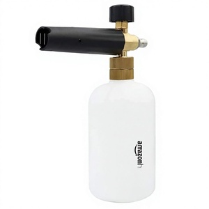 <span class=keywords><strong>Amazon</strong></span> Basics Cañón de Espuma Manual con Conector Rápido de 1/4 de Pulgada, Lanza de Espuma para Lavado de Autos, Boquilla Ajustable de 1000 PSI - Product Image 1