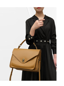 Sac à main haut de gamme pour femme en cuir véritable – Sac bandoulière polyvalent et tendance pour femme - Product Image 4