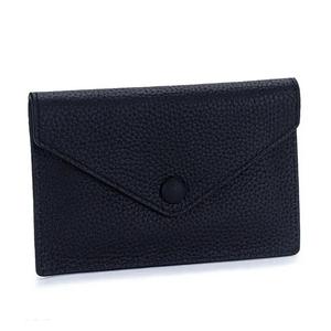 AndoBag - Tarjetero para Mujer, Piel de Vaca Genuina, Gran Capacidad, Monedero, Moda, Simple, Ultrafino, Cartera Corta 2215 - Product Image 6
