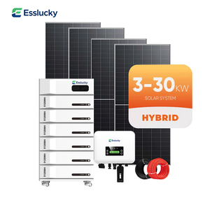 แบตเตอรี่ลิเธียมโซลาร์ 51.2V 15kWh 20kWh 30kWh 48V 280Ah 300Ah แบบต่อพ่วงได้ IP65 CAN ระบบกักเก็บพลังงานสำหรับบ้าน - Product Image 2
