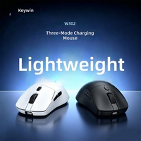OEM ODM Lightweight Tri-Mode Gaming Mouse 12000 DPI RGB Custom Esports Mouse with Charging Base Stock Lightweight Gaming Mouse