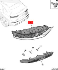 Convient aux feux arrière Citroën <span class=keywords><strong>DS7</strong></span> 9815722680 9815722580 - Product Image 5