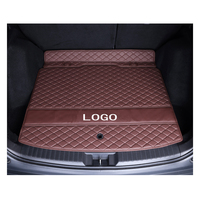 Alfombrilla de Cuero de Lujo Personalizada para Maletero de Coche, Compatible con Nissan Teana, X-trail, Qashqai, Bluebird, HRV, Touareg, Protección para Todas las Estaciones