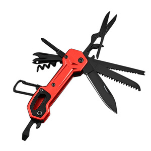 Couteau multifonctionnel Yi Hua 11 pièces en alliage d'aluminium, outil de survie en plein air pour le camping, l'alpinisme, les voyages, couteau pliant - Product Image 1