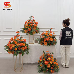 Centro de Mesa de Bola de Flores Artificiales Hechas a Mano, Diseño Moderno y Colorido, Impermeable y Ecológico, para el Año Nuevo Chino - Product Image 2