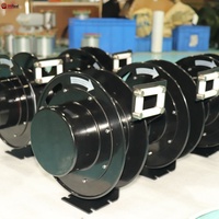 Carrete de cable retráctil de aleación de aluminio con resorte, anillo deslizante de aleación de oro de 3 núcleos, portátil para escenario, venta al por mayor directo de fábrica