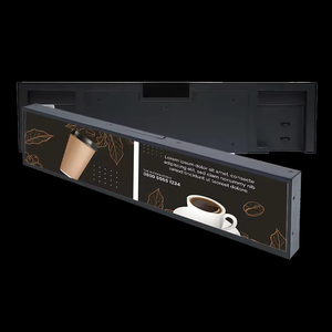 Barra estirada de 8,8-86 pulgadas, pantalla Lcd, señalización <span class=keywords><strong>Digital</strong></span>, reproductor de publicidad, supermercado, centro comercial, estante inteligente, pantalla de barra Lcd - Product Image 1
