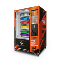 Plataforma Elevadora para Máquinas Expendedoras, Sistema de Entrega, Dispensador de Bebidas y Aperitivos para Artículos Grandes y Pesados