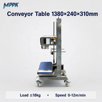 Scelleuse à bande verticale en acier inoxydable MPPK FR-1200V avec codeur de date à rouleau encreur 0-300 ℃   Machine de thermoscellage pour sacs en film PVC
