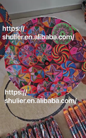 Parapluie de mariage Habesha en vente chaude, décoration personnalisée avec n'importe quel logo, parapluie artisanal éthiopien avec manche en bois