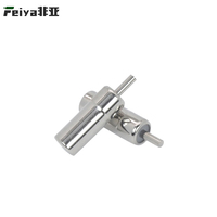 Amortisseur hydraulique en métal à fermeture douce - Amortisseur silencieux pour charnières de porte de placard et tiroirs de cuisine